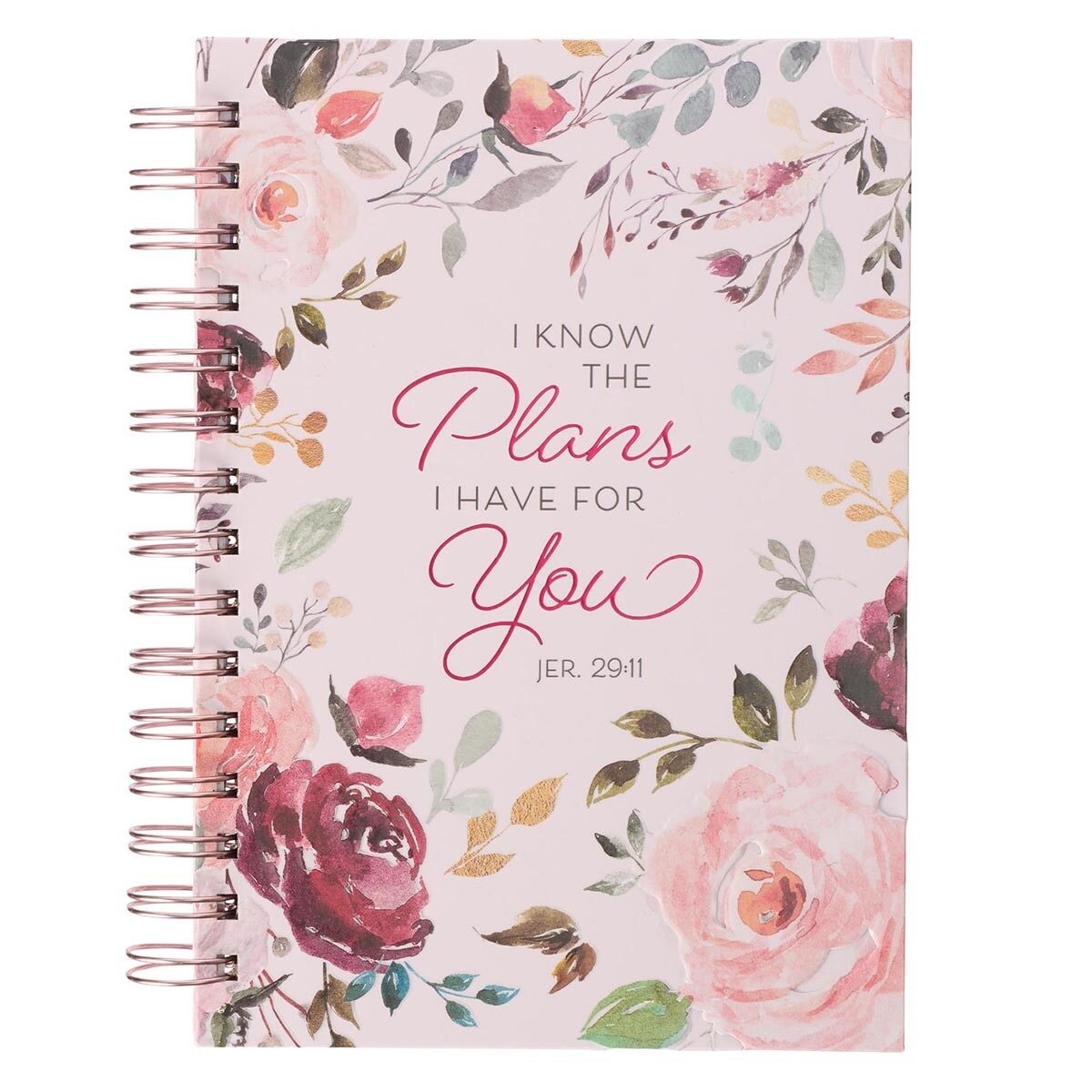 Journal w/Scripture I Know The Plans I Have For You Jeremiah 29:11 Bible Verse-image