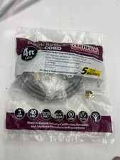 Certified Appliance Accessories Electric Range Cord 4FT 3 Wire 40AMP 90-1050