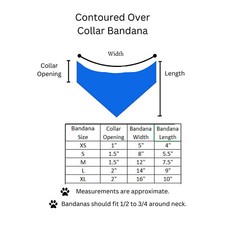 Contoured Over the Collar Bandana Add On