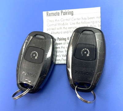 2x NEW PYTHON EZSDEI471H 7111P 1-BUTTON REMOTE START TRANSMITTER FOB | eBay