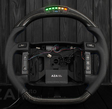 1990-1993 Foxbody Ford Mustang Gt Cobra Carbon Custom Steering Wheel Race Led