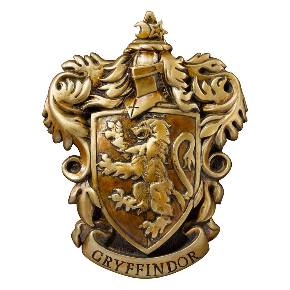 The Noble Collection Gryffindor House Crest, bronze