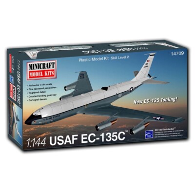 Minicraft 1/144 EC-135C USAF w/ 2 Marking Options - 14709 - Case of 12
