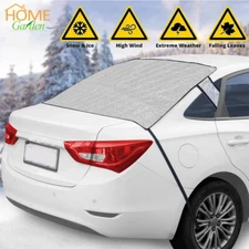 Magnetic Car Rear Windshield Snow Cover Sun Shade Frost Ice Guard Dust Protector