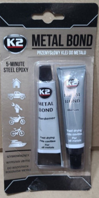 K2 2k Metallkleber Flüssigmetall Kaltkleber Epoxid 56g Metall 2 Komponenten