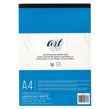PAPER PAD - AC - ART SUPPLY BASICS - A4 - SKETCH PAD - WATERCOLOR - 25 SH 354848