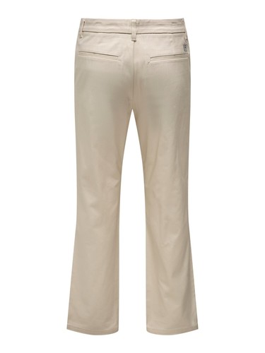 Only & Sons Pantalón Chino Hombre ONSEDGE-ED 0073 - Relaxed Fit - Negro W27-W38 - Imagen 11 de 11