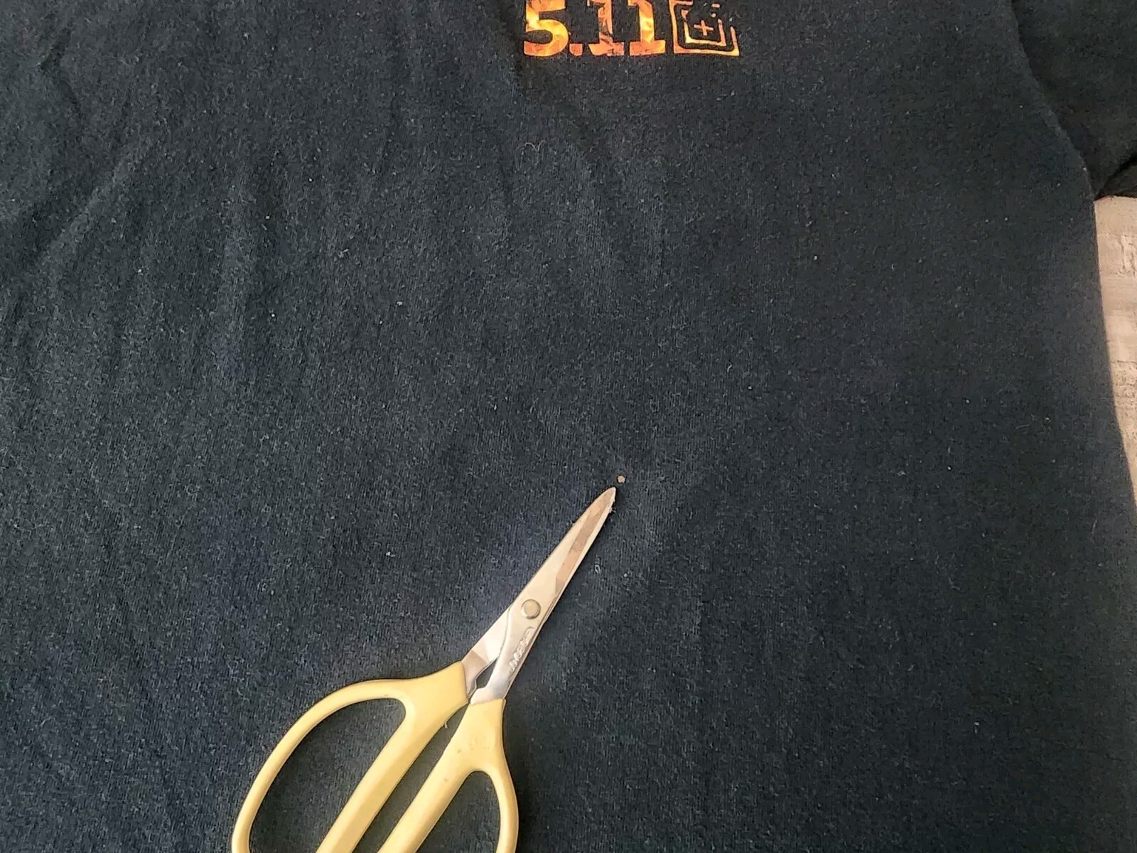 511 Tactical Men's Faded Black Graphic T-shirt Size Large **Stains** | eBay