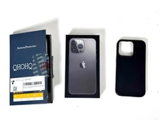 Apple iPhone 13 Pro 256GB Graphite ***EMPTY BOX ONLY*** w/ accessories + Case