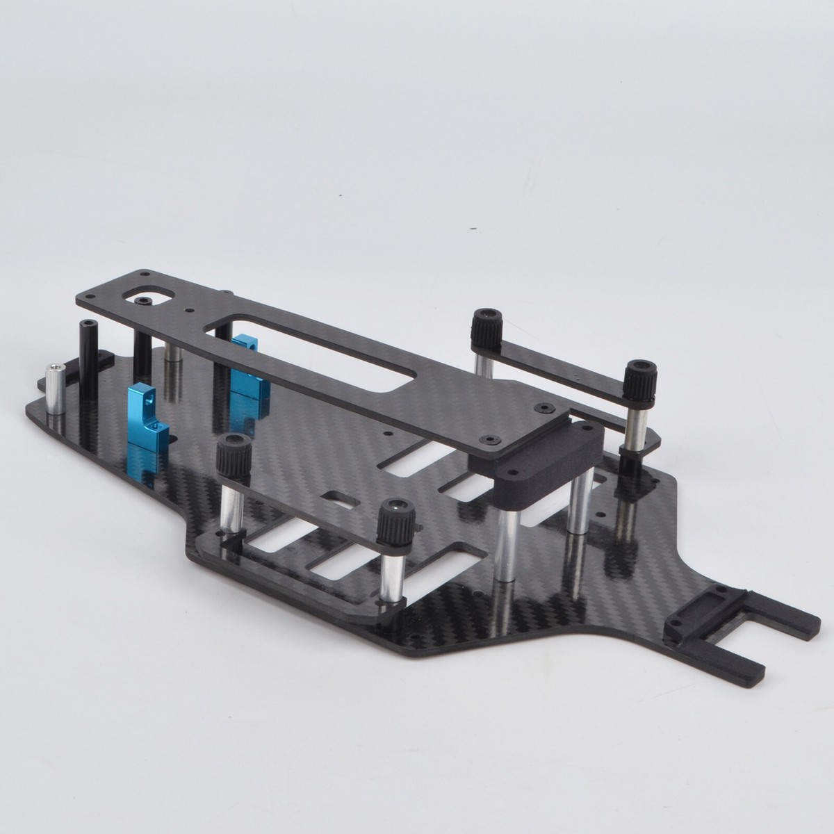 Carbon Chassis Frame Kit for Tamiya Top Force EVO. 4WD Buggy