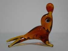 Seltene Vintage Glas Miniatur