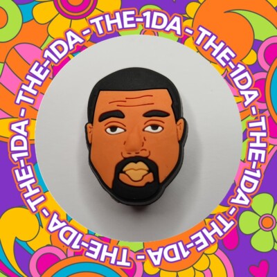 RAPPER Charms For Crocs Shoes PVC Kanye West MEME MUSIC