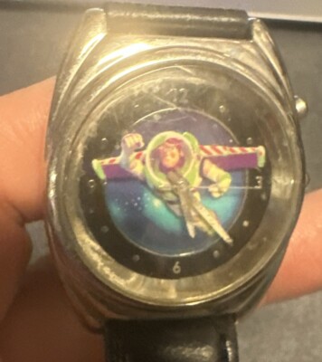 Rare Disney Pixar Toy Story Buzz Lightyear Fossil Watch | eBay