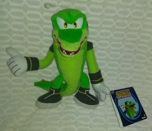 sonic vector plush