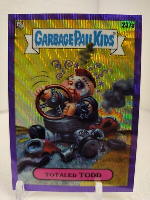 Chrome　ヤバイッス　DOD 237A TOTALED TODD 2023 GPK Garbage Pail Kids Chrome Series 6