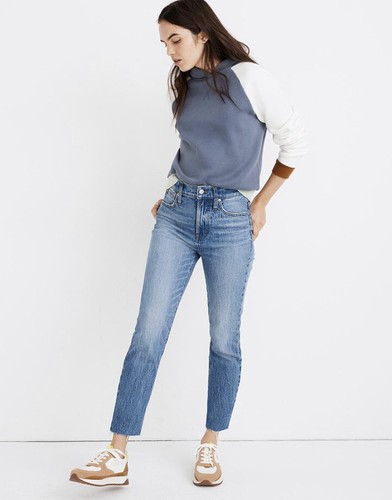 Perfect Vintage Crop Raw Hem Size 
