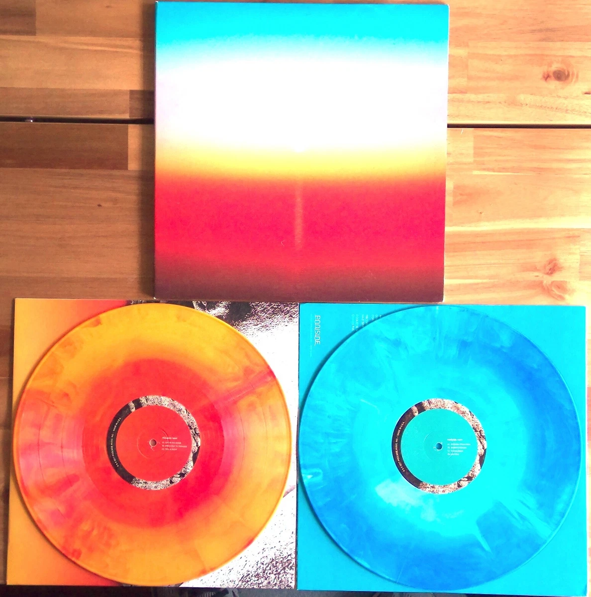 Poolside - Heat Vinyl 2xLP Blue / Red Starburst