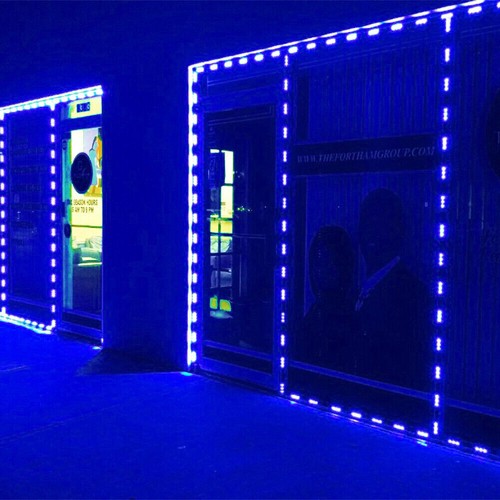 BLUE 5050 5054 SMD 3 6 LED Module Light Store Front Window Sign Lamp DC12V Kits - Picture 7 of 37