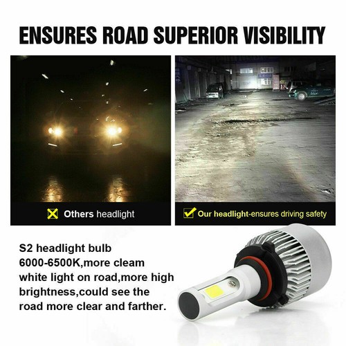For Toyota Highlander 2004-2007 6X Combo LED Headlight FOG Light Bulbs Kit 6000K - Picture 2 of 12
