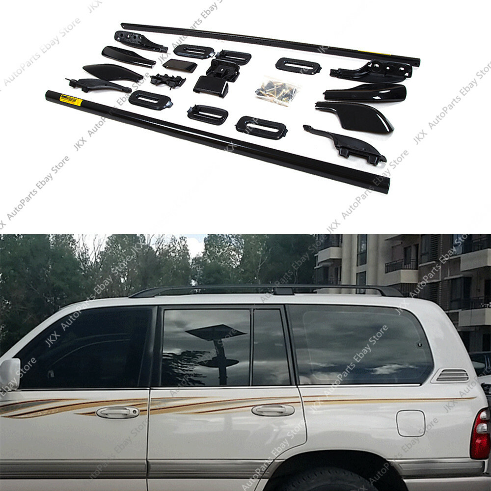 For 98-07 Land Cruiser LC100 4500 Aluminum Bars Rail Roof Rack