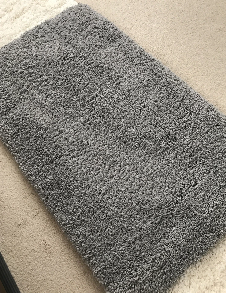 Mohawk Home Shag Gray Rug 47”X28” 100% Polyester New - Image 3 of 4