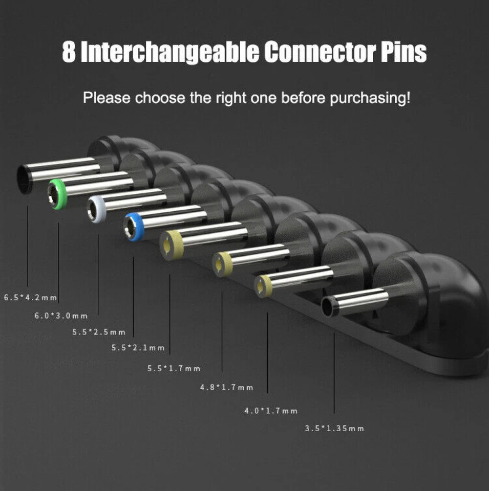 Netzteil Laptop Notebook 96W Universal Ladekabel Ladegerät für Asus Acer Dell HP - Bild 2 von 4