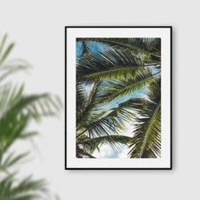 Beach Wall Art Prints Ocean Sunset Tropical Coast Poster Pictures Bathroom Decor