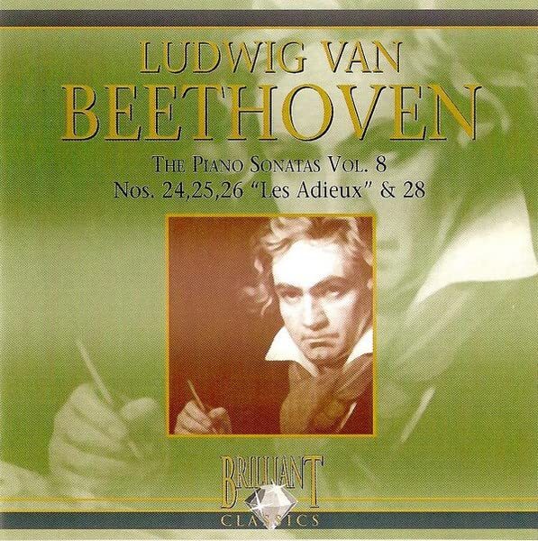 Lill John Beethoven Piano Sonatas Nos.24,25,26 & 28 (CD)