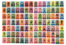 Authentic Individual Animal Crossing Amiibo Cards - Series 1  001-100 USA
