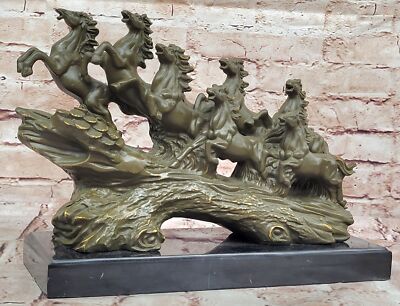 Victory Horses Bronze Skulptur Von Milo Tierstatue Limitierte Figur Für Kunst C