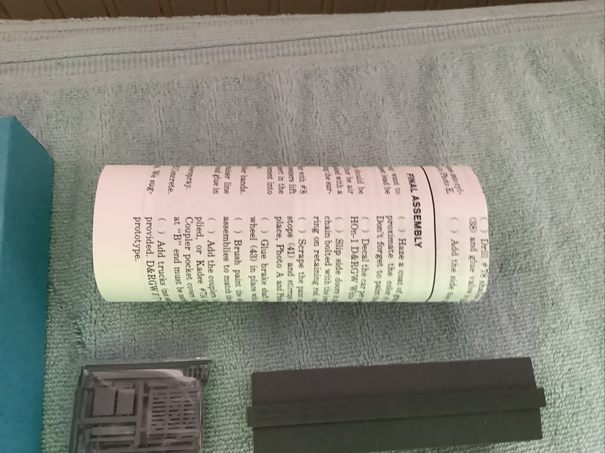 RAIL LINE HOn3 D&RGW STOCK CAR KIT NEW IN BOX | eBay