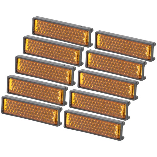 20 Pcs Foot-pedal Reflector Bike Night Reflectors Riding Bicycle Extended - Picture 3 of 12