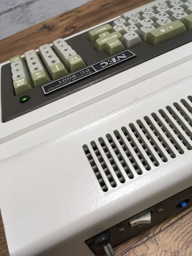 [Excellent] NEC PC-8001 personal computer key board power checked retro PC Japan - Picture 15 of 24