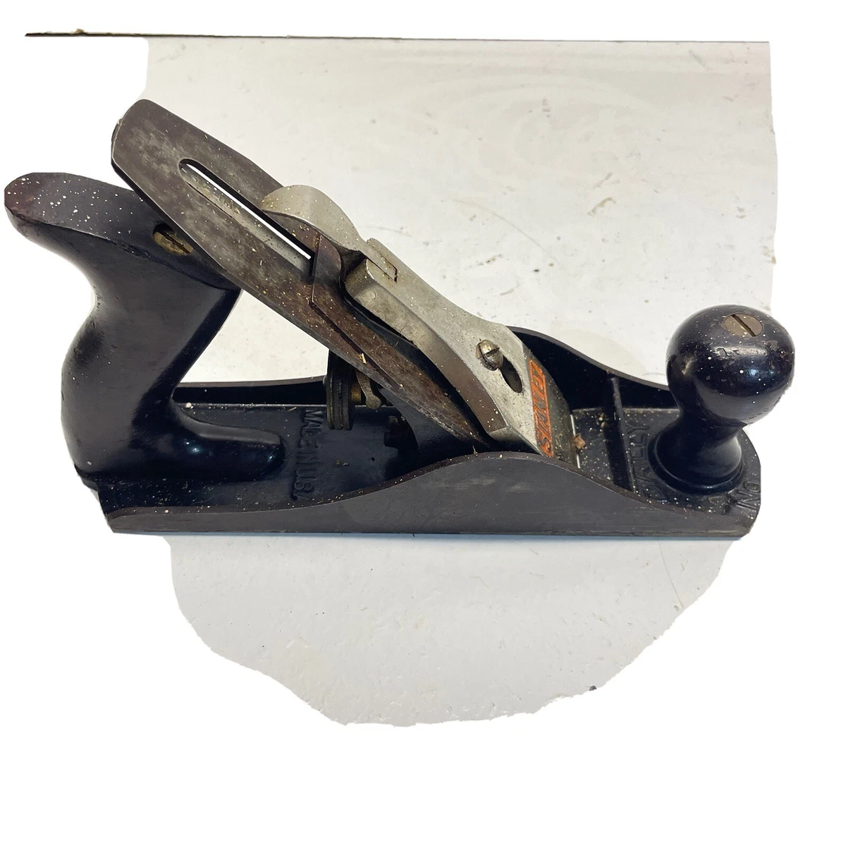 Bailey No 4 Stanley Wood Plane Corrugated Bottom 9 3 4 Long Base Woodworking