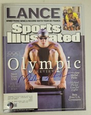 Michael Phelps Signed Sports Illustrated 8/2/04 Beckett Auto Olympics Swimming 