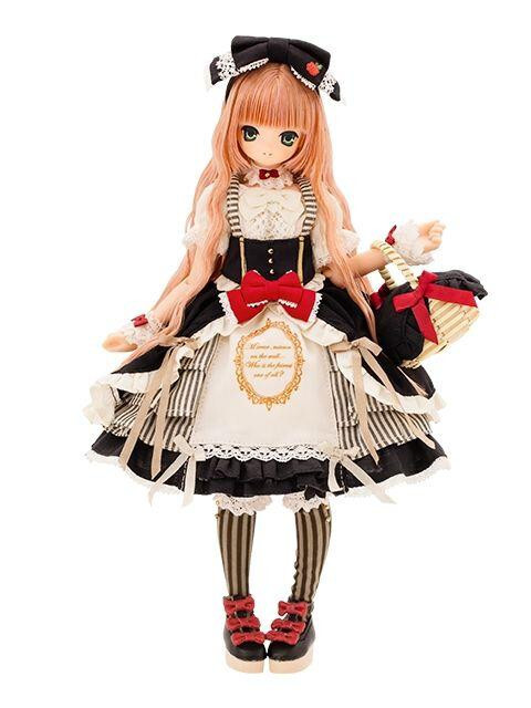 AZONE EX CUTE 11TH Snow Black Princess Aika Dollybird Limited Doll