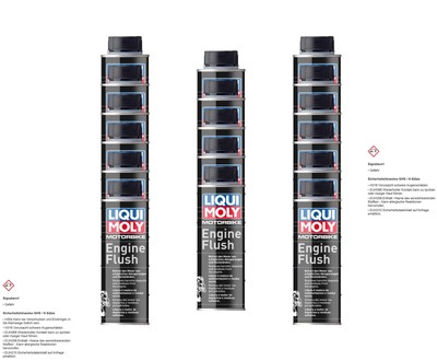 LIQUI MOLY 17x250 ml Motorbike Engine Flush Motor Reinigung Reiniger Motorrad