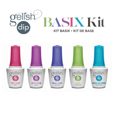 Gelish Soak Off Basix Acrylic Powder Nail Polish Dip Manicure *Pick Any*