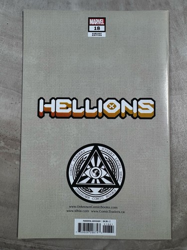 Hellions #18 Marvel Comics 1st Print David Nakayama Variant - Picture 3 of 3