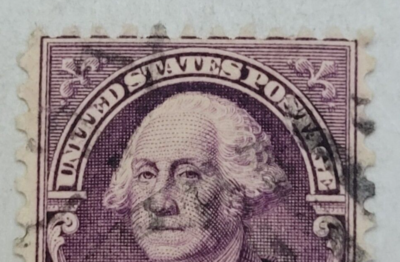 VINTAGE ~ U.S. Postage Stamp ~ George Washington ~ Three Cent (3