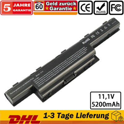 AS10D31 AS10D51 Akku für ACER Aspire E1-531 E1-571 V3-771G V3-772G 5742G 7741G