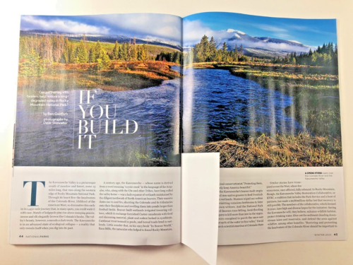 National Parks Magazine Wntr 2025 ~Accessibility ~Acadia~Beavers~Isle Royale 58p - Picture 4 of 4
