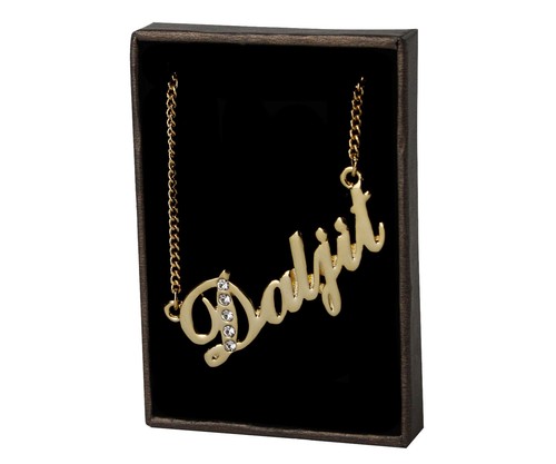 Indian Name Necklace D-G Personalised 