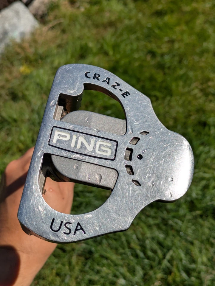PING Karsten Black Dot CRAZ-E Mallet Putter 33.5 in Slant Shaft & Head Cover RH - Image 2 of 4