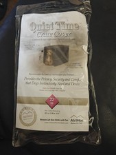 Midwest Quiet Time Pet Crate Cover Black 22"L x 13"W x 16"H