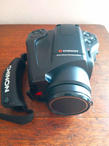 Chinon Genesis III 35mm Point & Shoot Auto Focus Black Zoom Macro Flash