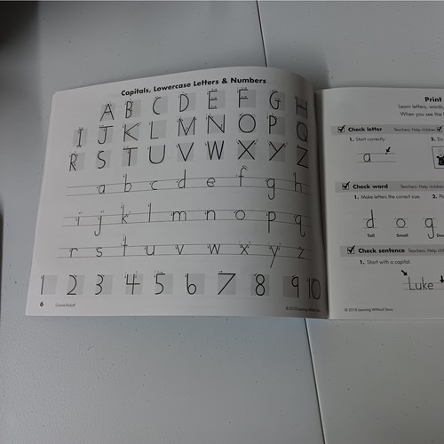 Handwriting Without Tears Cursive Kickoff Workbook - Picture 4 of 5