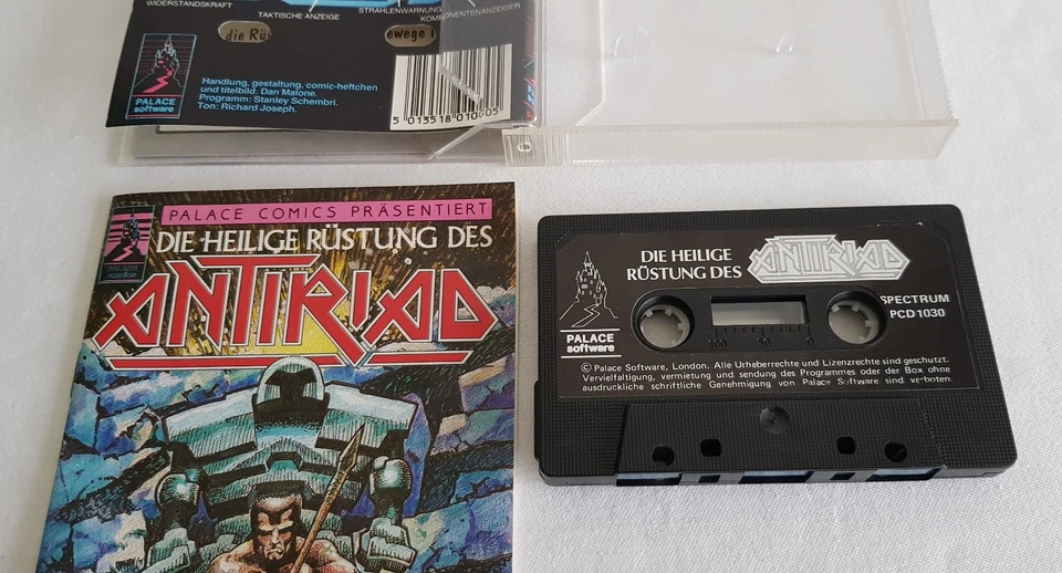 (16) Palace Commodore 64/128 Spiel **Die heilige Rüstung des Antiriad* 1987 - Bild 2 von 4