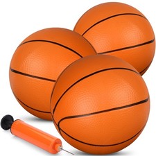 6" Mini Basketball for Hoop, Beach Sand Pool Ball Orange