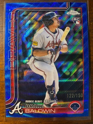 【希少】BRUCE WEBER 世界500部限定 ブルースウェバー ROOKIE 2025 Topps Chrome Update Series - Rookie Debut Drake Baldwin